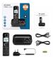 Alcatel ATL1423532 Digital Cordless Phone with Answering Machine & Smart Call Block - Black