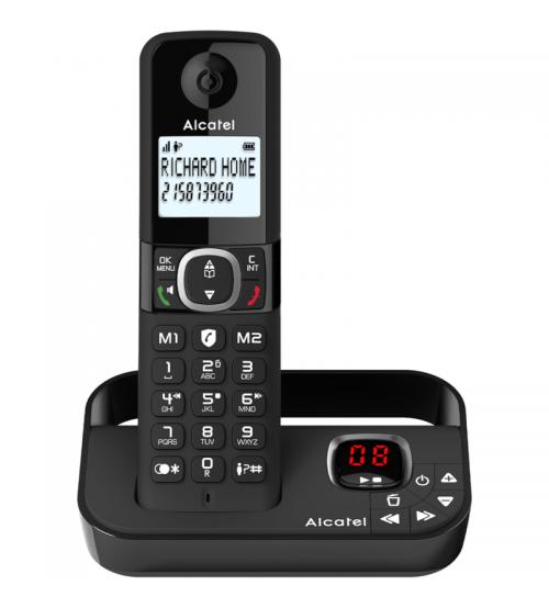Alcatel ATL1423532 Digital Cordless Phone with Answering Machine & Smart Call Block - Black