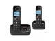 Alcatel ATL1423549 Digital Twin Cordless Phone with Ans. Machine & Smart Call Block - Black