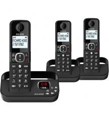 Alcatel ATL1423556 Digital Triple Cordless Phone with Ans. Machine & Smart Call Block - Black