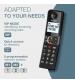 Alcatel ATL1423556 Digital Triple Cordless Phone with Ans. Machine & Smart Call Block - Black