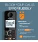 Alcatel ATL1423556 Digital Triple Cordless Phone with Ans. Machine & Smart Call Block - Black