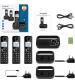 Alcatel ATL1423556 Digital Triple Cordless Phone with Ans. Machine & Smart Call Block - Black