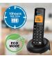 Alcatel ATL1427325 Digital Cordless Phone with Answering Machine & Call Block - Black