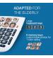 Alcatel ATL1430462 TMax 10+ Big Button Corded Phone - White