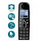 AmpliComms ATL1423464 BigTel Digital Cordless Phone with Amplified Audio & Ans. Machine - Black