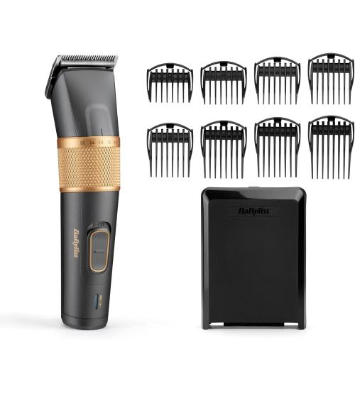 BaByliss E987U Graphite Precision 8-in-1 Multi-Trimmer - Gold & Black