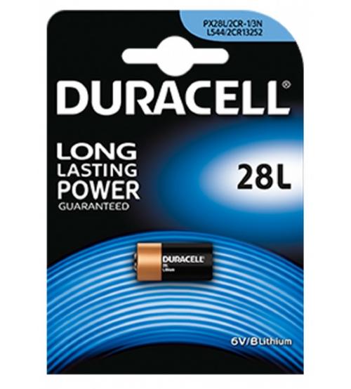 Duracell 28L PX28L 6V B Lithium Photo Lithium Battery Carded 1