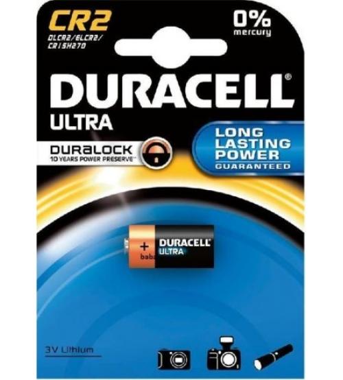 Duracell CR2 3V Photo Lithium Battery Carded 1