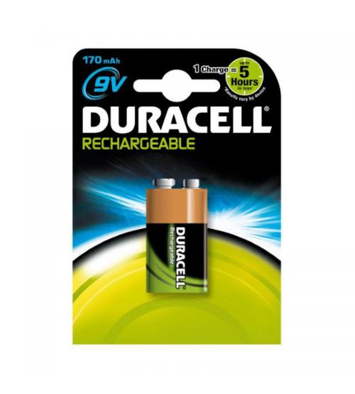Duracell DURPP3170 Rechargeable Ultra High Power Ni-MH 170mAh 9V Battery
