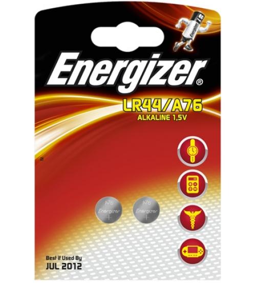 Energizer 623071 LR44 1.5V Alkaline Coin Cells Carded 2