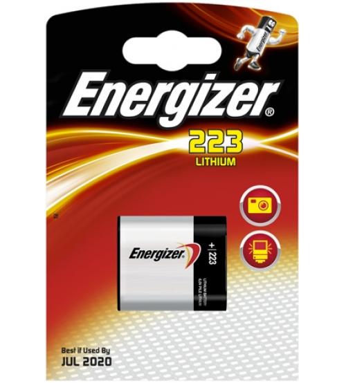 Energizer 628288 CR223A 6V Photo Lithium Battery Carded 1