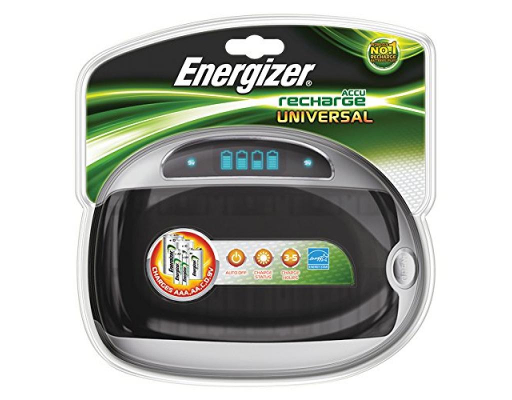 Energizer 633156 Universal Battery Charger for AA / AAA / C / D & 9V Batteries