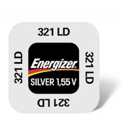 Energizer 633962 321 Silver Oxide 1.55V Watch Battery Carded 1