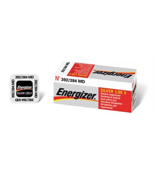 Energizer 634976 392/384 Silver Oxide 1.55V Watch Battery Carded 1