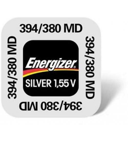 Energizer 634979 394/380 Silver Oxide 1.55V Watch Battery Carded 1