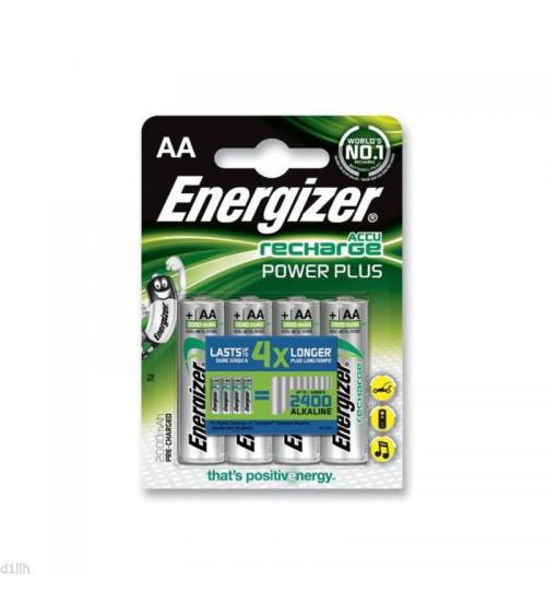 Energizer 638622 Rechargeable AA 2000mAh Batteries Carded 4