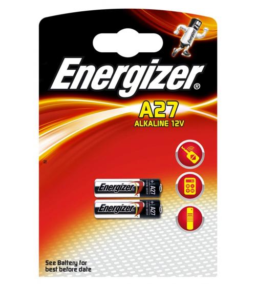 Energizer 639333 A27 12V Specialist Alkaline Battery Carded 2