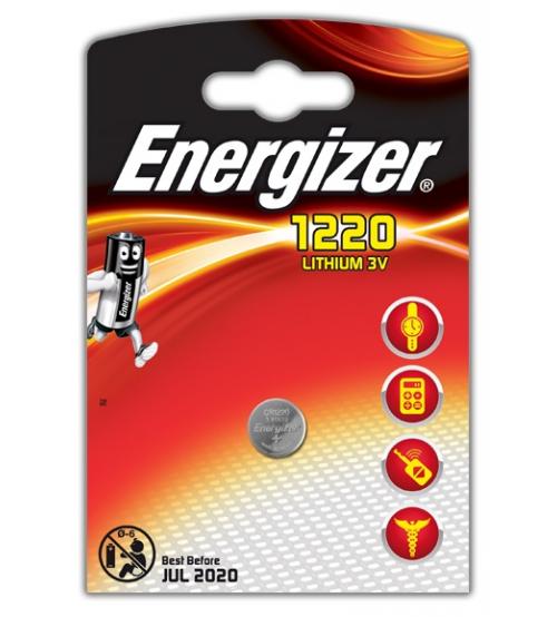 Energizer E300163600 CR1220 3V Lithium Coin Cells Carded 1