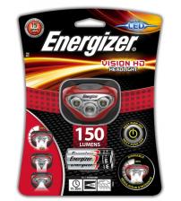 Energizer E300280500 Vision HD Headlight with 3 x AAA Alkaline Batteries