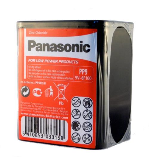 Panasonic PP9 Special Zinc Power 9V Batteries Lantern Cell Carded 1