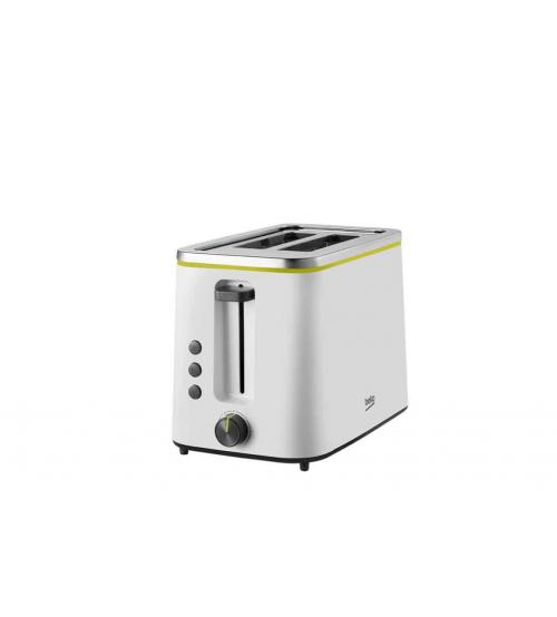 Beko TAM4321W New Line 2 Slice Toaster - White
