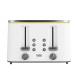 Beko TAM4341W New Line 4 Slice Toaster - White