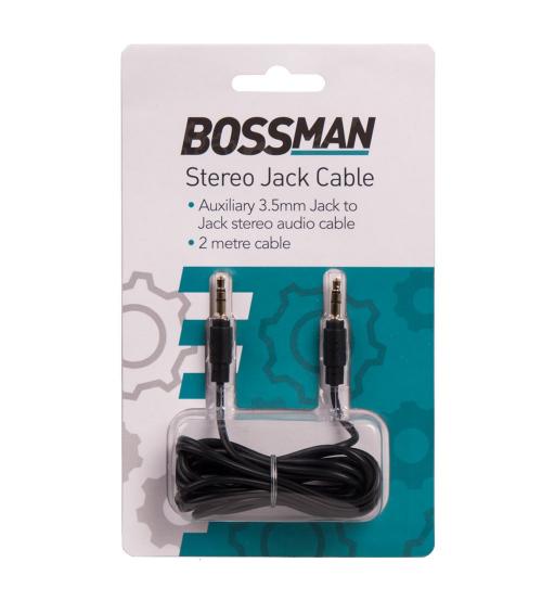 Bossman B2968 Stereo Jack 2mm Audio Cable