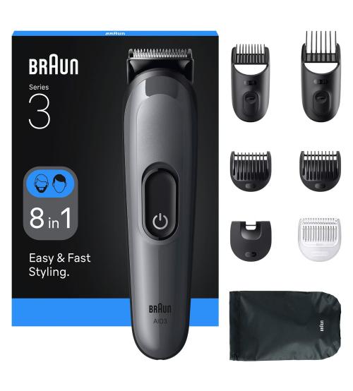 Braun AIO3540 Series 3 All-In-One Trimmer Style Kit