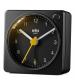 Braun BC02XB Classic Travel Analogue Alarm Clock with Snooze and Light - Black