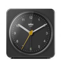 Braun BC03B Classic Analogue Alarm Clock with Snooze and Light - Black Braun BC03B Classic Analogue Alarm Clock with Snooze and Light - Black