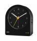 Braun BC22B Classic Analogue Alarm Clock with Snooze & Continuous Backlight - Black