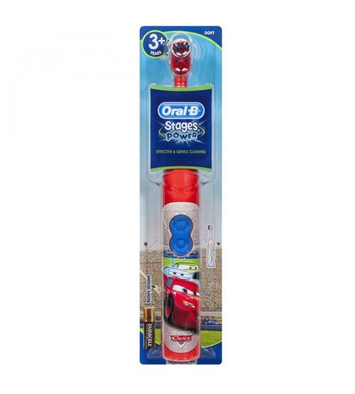 Braun DB3.000.1 Oral-B Stage Power Kids Disney Cars Electric Toothbrush