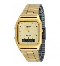 Casio AQ-230GA-9DMQYES Mens Classic Combi Watch - Gold