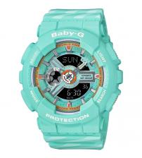 Casio BA110CH-3AER Baby-G Ladies Watch with Resin Strap - Green