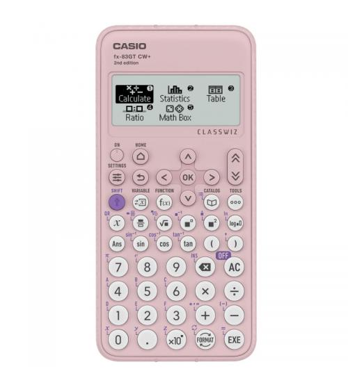 Casio FX83GTCW+PKW ClassWiz GCSE Scientific Calculator - Pink