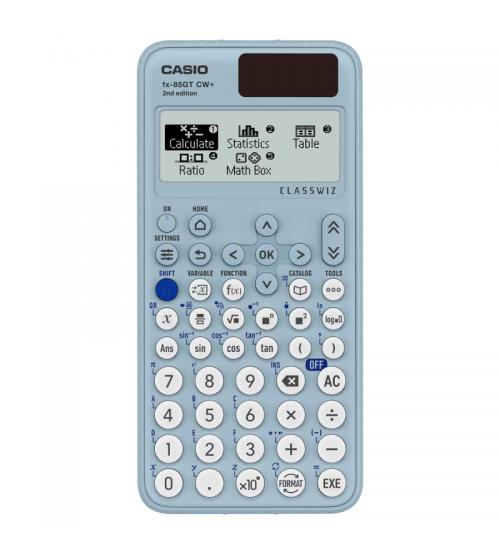Casio FX85GTCW+EBW ClassWiz GCSE Scientific Calculator Dual Powered - Blue
