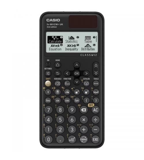 Casio FX991CW+UKW ClassWiz Advanced Scientific Calculator - Black