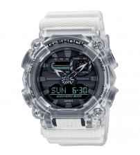 Casio GA-900SKL-7AER G-Shock Watch Skeleton Sound Waves Series - Ice White