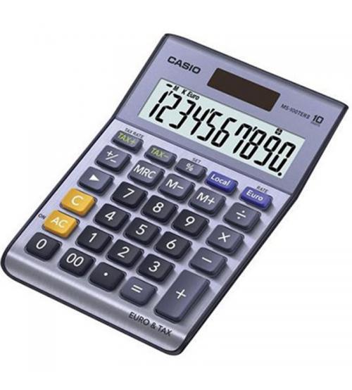 Casio MS100TER 10 Digit Big Display Desk Calculator with Euro Conversion