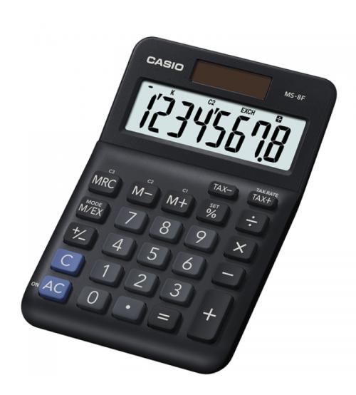 Casio MS8F-WA Desk Calculator with Tax Calculations