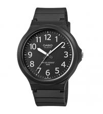 Casio MW-240-1BVEF Mens Analogue Watch with Resin Strap - Black