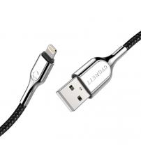Cygnett CY2669PCCAL Armoured Lightning to USB-A Cable 1M - Black