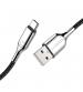 Cygnett CY2679PCUSA Armoured 3.1 USB-C to USB-A (3Amp/60W) Cable 1M- Black