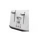 Delonghi CTJ4003W Brillante 4 Slice Toaster - White