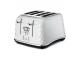 Delonghi CTJ4003W Brillante 4 Slice Toaster - White