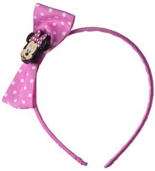 Disney 491495U Minnie Mouse Grosgrain Bow Headband