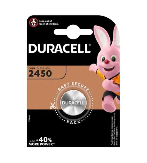 Duracell S428 CR2450 Lithium Coin Cell - Pack of 1