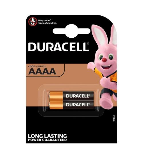 Duracell S98 1.5V AAAA Ultra Alkaline Batteries - Pack of 2