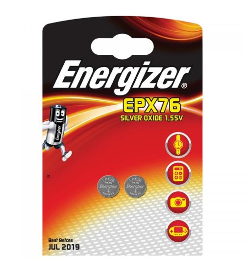 Energizer 635823 EPX76 Photo Silver Oxide 1.5V Watch Battery Carded 2